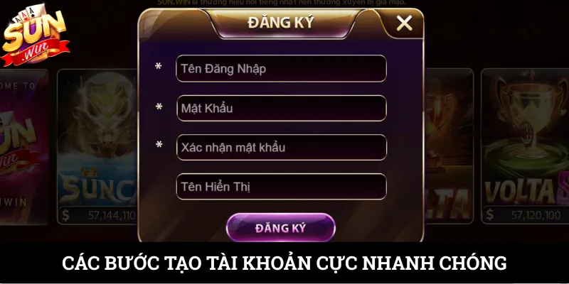 TRANG CHỦ 10 Các bước tạo tài khoản cực nhanh chóng